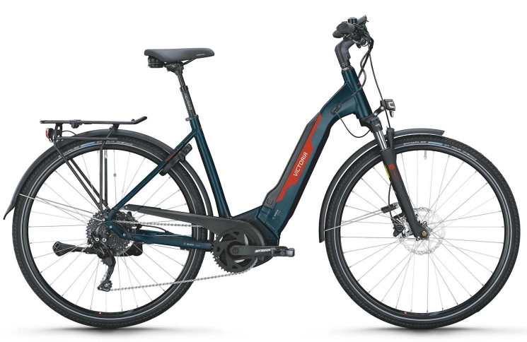VICTORIA Electric trekking bike Tresalo 6 №1 28"/44cm-XS/10/dark night/02920684