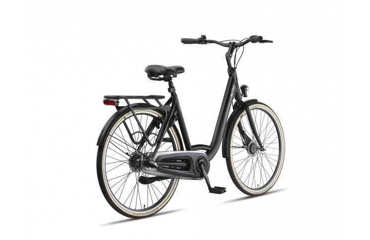 Damesfiets Altec Walesa 28"/50cm/mat-zwart /N-3