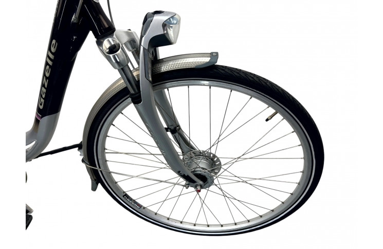 Damesfiets Gazelle Furore28"/57cm/zwart-grijs