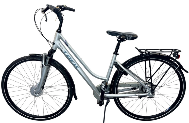 Damesfiets Trek 28"/45cm/grijs