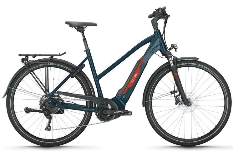 VICTORIA Electric trekking bike Tresalo 6 №1 28"/53cm-L/10/dark night/02920675