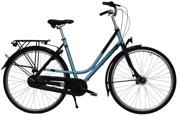 Damesfiets Batavus Flash 28"/54cm/Blauw