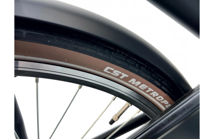 Damesfiets Altec Vintage Transportfiets N-3 Mat Zwart 50cm