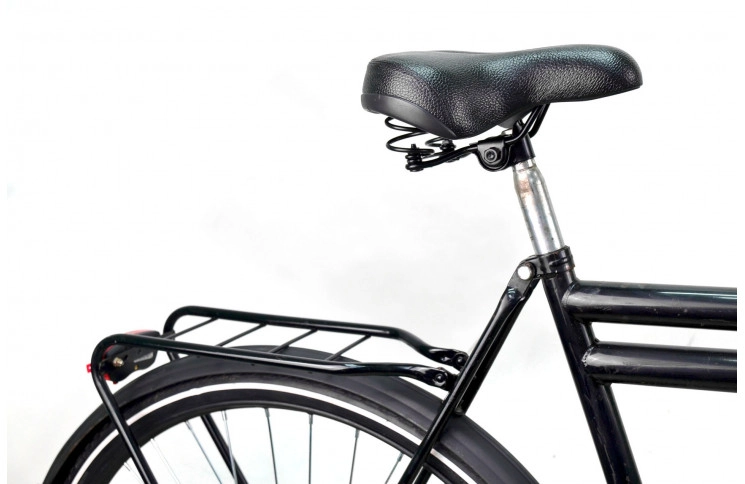 Man`s bike On The Road