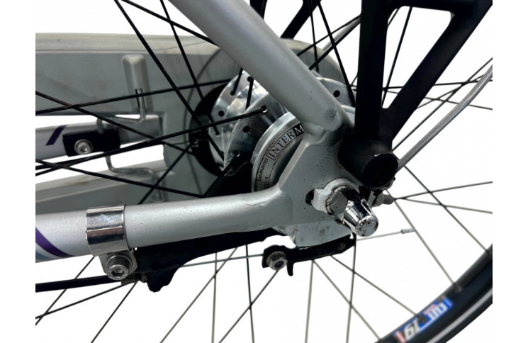 Damesfiets Trek 28"/45cm/grijs