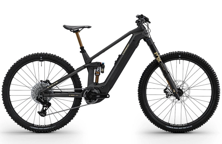 CONWAY Elektrische MTB Full-Suspension Xyron LT 11.0 №2 29"/44cm-L/12/raw mat - zwart/02810840