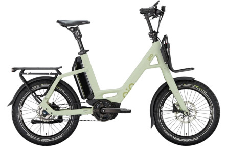 QiO Elektrische compactfiets EINS+ P-5 №1 20"/48cm/5/licht olijf mat/02652068