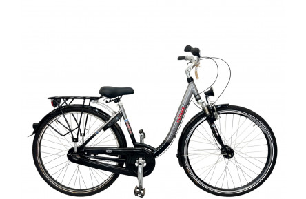 Damesfiets Kettler Palma 28" 47cm zwartgrijs