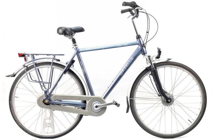 Men's bike Gazelle Paris 28" L/57 grey-blue