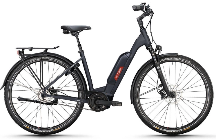 VICTORIA Elektrische trekkingfiets CYSALO 13 №1 28"/48cm/7/vleermuiszwart/02920055