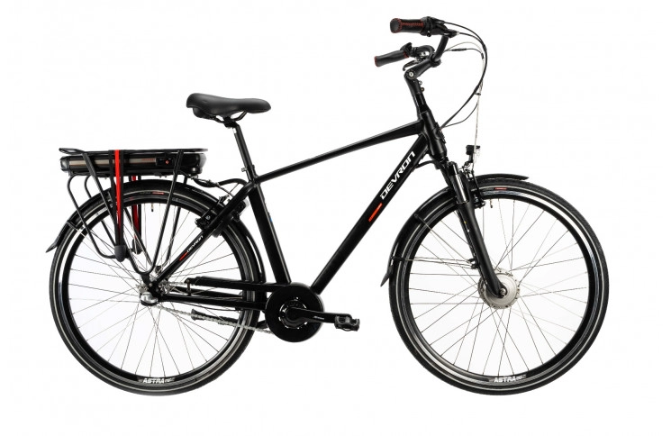 E-Bike Devron 28"/L/zwart/36V 11.4Ah