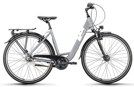 VICTORIA Trekkingfiets TREQANA 3 28"/51cm-M/8/asgrijs/02985836