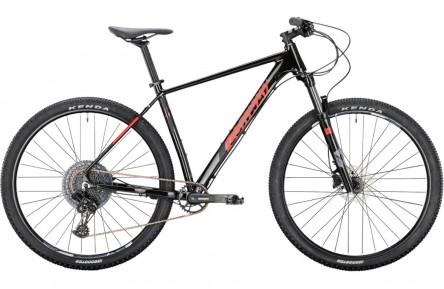 CONWAY MTB Hardtail MS 6.9 29"/56cm-XL/12/black metallic - red metallic matt/02891638