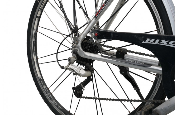 Herenfiets Rixe Toulanse 28"/55cm/Grijs-zwart