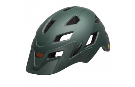 Helm Bell Sidetrack Youth m dark green/org UY