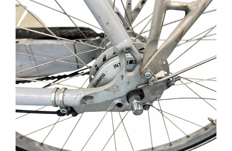 Woman's bicycle Batavus Fuego w/silver/sity/al/28/53