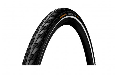 Buitenband Continental Contact Reflex 28 x 1.60" / 42-622mm - zwart met reflectie