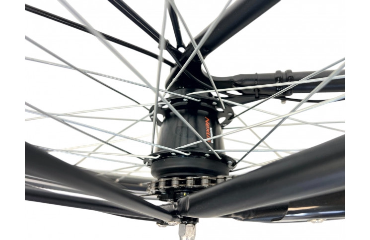 Boys bike Noxon RAD SWEEPER HE 26"/38cm FG/ND 7GG BLACK MATT