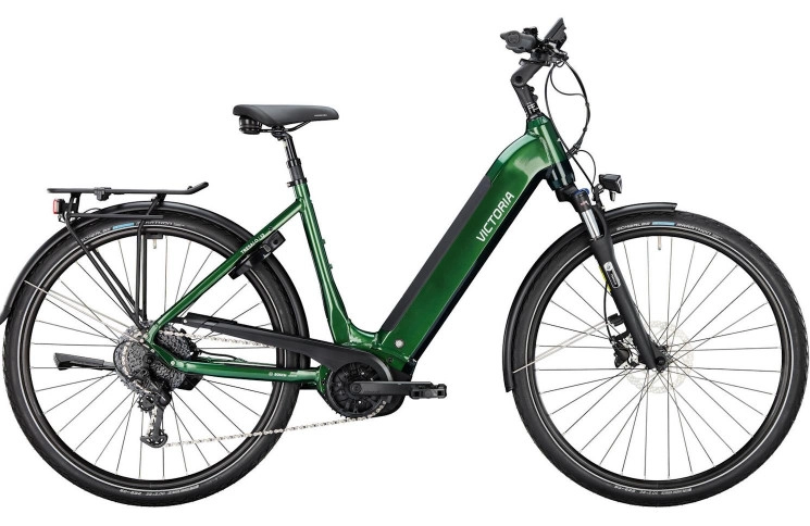 VICTORIA Electric trekking bike TRESALO 12 28"/56cm-L/9/emerald green/02981207