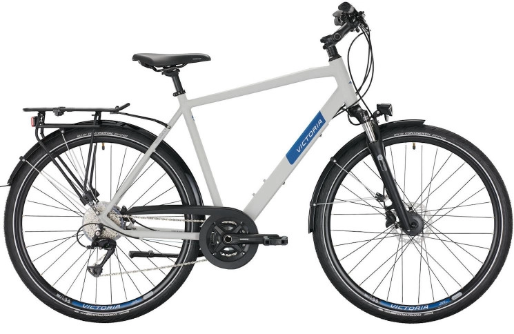 VICTORIA Trekking bike Trekking 4.7 28"/51cm-M/18/supersonic silver matt - black/02979557