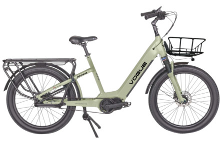 E-BIKE VOGUE AVALANCHE 20"/Mat-cement-grijs/NUVINCI AUTOMATIC/ANANDA M100/15Ah/540Wh