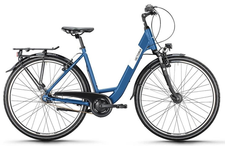 VICTORIA Trekkingfiets TREQANA 1 28"/45cm-S/7/inktblauw/02985687