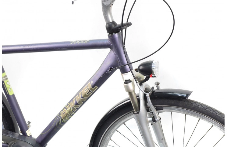 Herenfiets Bikkel 28" 52 blauw