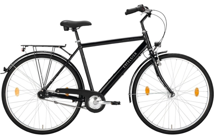 EXCELSIOR Stadsfiets Road Cruiser Alu ND №1 28"/55cm/7/zwart/02130192