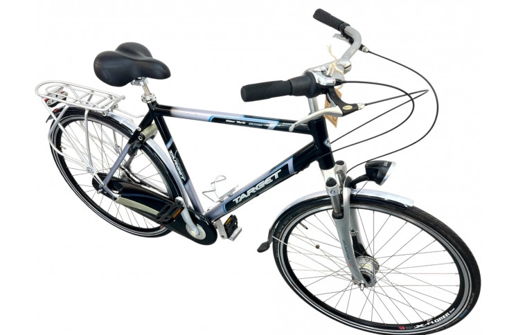 Herenfiets Target New York 28"/56cm/Zwart-grijs