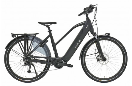 VOGUE E-BIKE, SLX M420, 9DR SHIMANO, 51CM, MATT-BLACK-GREY HYDRAULIC BRAKE SYSTEM BAFANG M420 SLX MATT-BLACK 14.5Ah 522Wh (1000425) KLEUR LCD C18