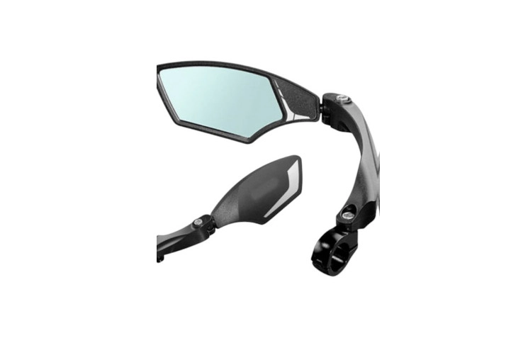 Spiegel Mirage Speed Pedelec E-Bike Links Verstelbaar Om Stuur Zwart