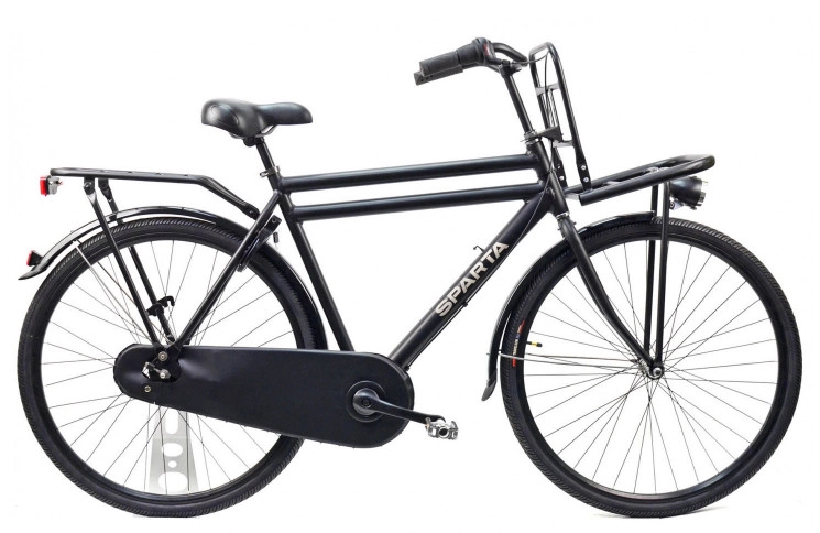 Transportfiets Sparta Pick-Up 28" L/57 mat zwart