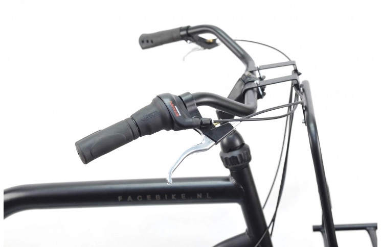 Transportfiets Cortina Crush 28" 56 zwart mat (gereviseerd)