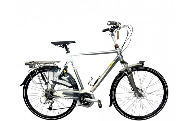 Herenfiets Gazelle Allur M/al/grijs/28/stad/f61cm