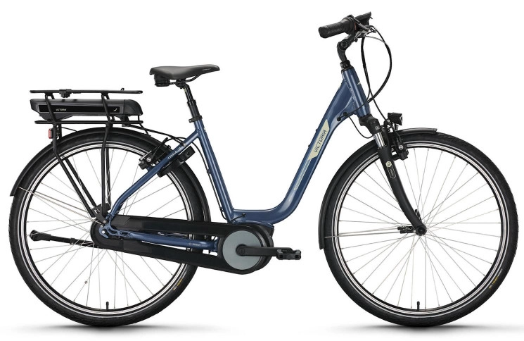 VICTORIA Elektrische trekkingfiets CYSALO 11 26"/45cm/7/steenblauw/02983507