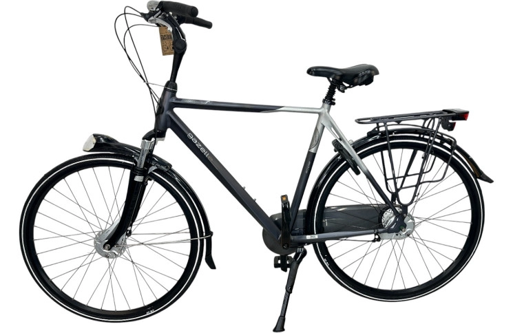 Herenfiets Gazelle Eclipse 28"/57cm/Grijs