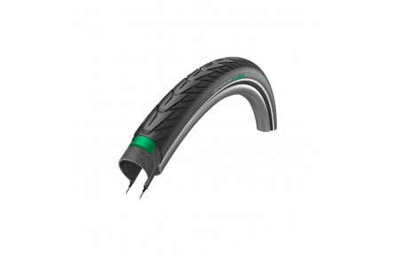 Schwalbe Energizer Plus (Greenguard 3 mm anti-lek), zwart met reflectie, 28x1.40, ETRTO 37-622