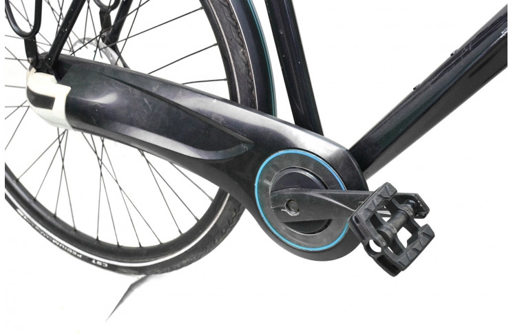 Man's bike Gazelle Eclipse 28" 61 cm white-black