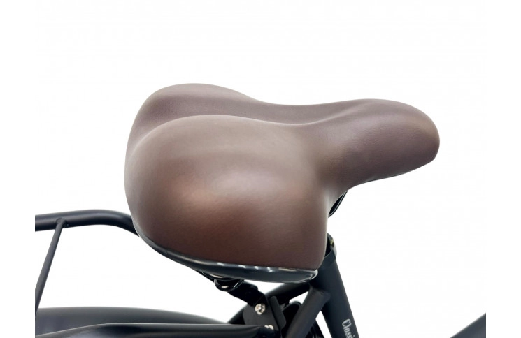 Damesfiets Altec Classic Transportfiets 53cm Mat Zwart