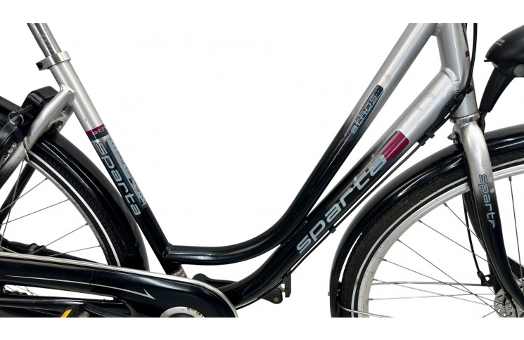 Damesfiets Sparta Athos 28"/50cm/Zwart-zilver