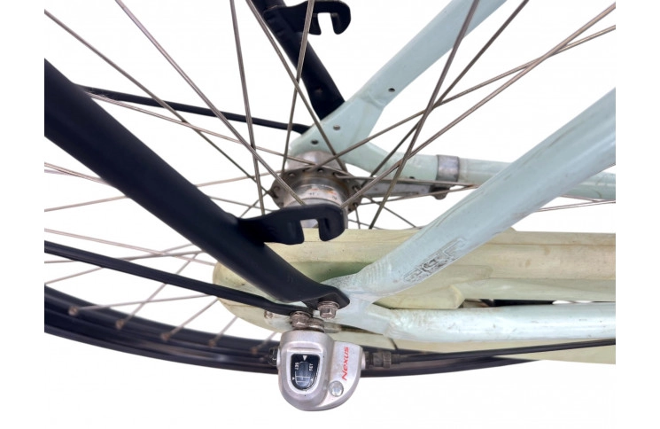 Damesfiets Metropolis green  28/51cm