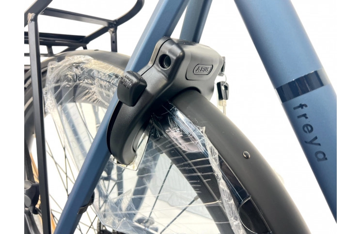 City e-bike VanDijck Freya L M300, 36V18.2Ah 655 Wh, 56, grey-blue