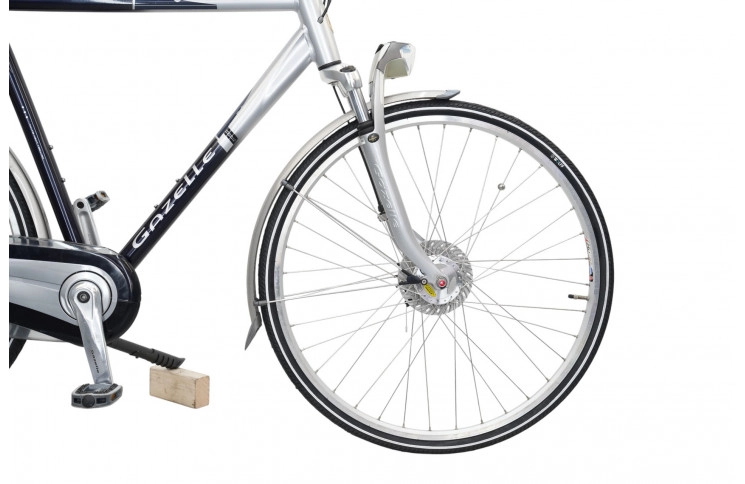 Herenfiets Gazelle Saphir 28"/61cm/paars-grijs