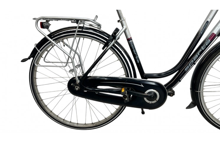 Damesfiets Sparta Athos 28"/50cm/Zwart-zilver