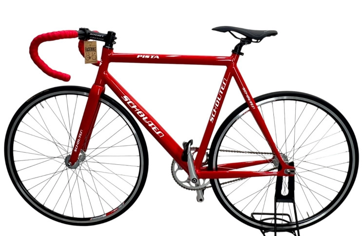 Racefiets Schouten Pista 28"/58cm/Rood