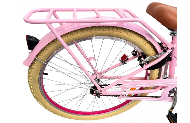 Meisjesfiets Volare Excellent 26"/36 cm/Roze/26135