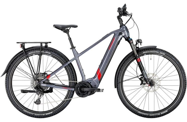 CONWAY Elektrische SUV Cairon SUV 5.0 29"/41cm-S/12/schaduwgrijs metallic - rood metallic/02823904