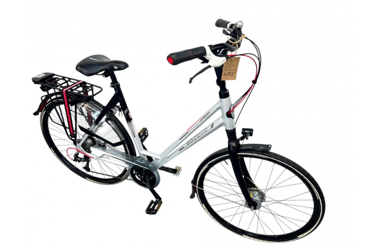 Damesfiets Gazelle Eclipse Trecking w/al/sity/silver/28/f53