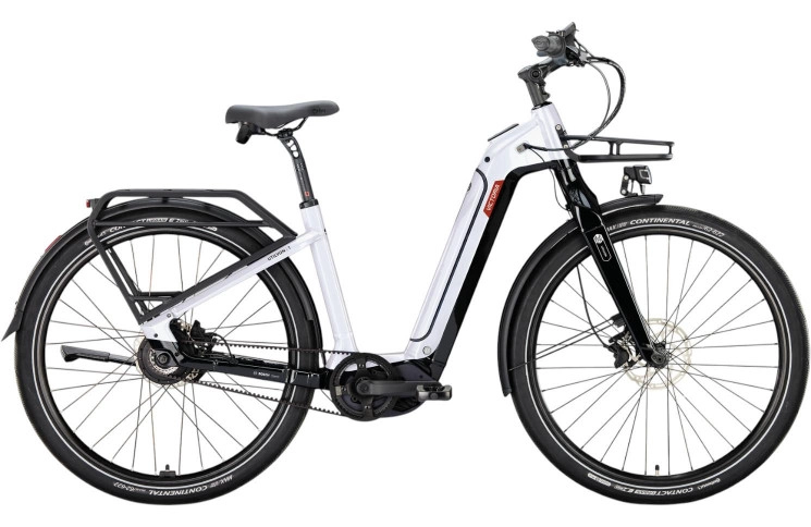 VICTORIA Elektrische Urbanfiets UTILYON 1 №1 29"/56cm-L/5/wit aluminium/02920289
