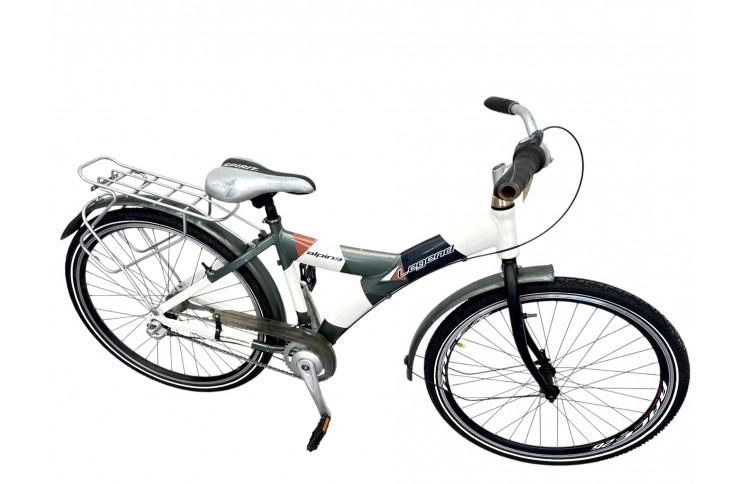 Meisjesfiets Alpina Legend 24"/26cm/wit-grijs